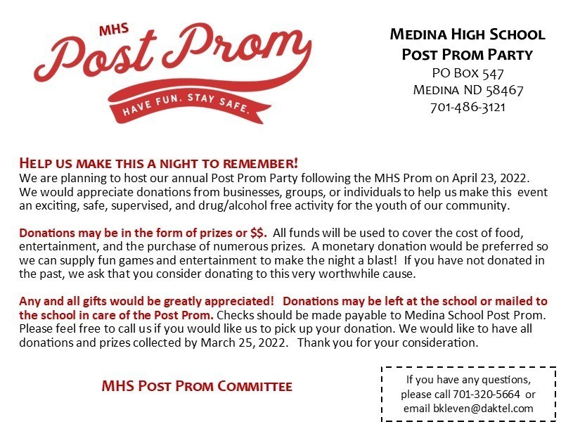 Post Prom Party