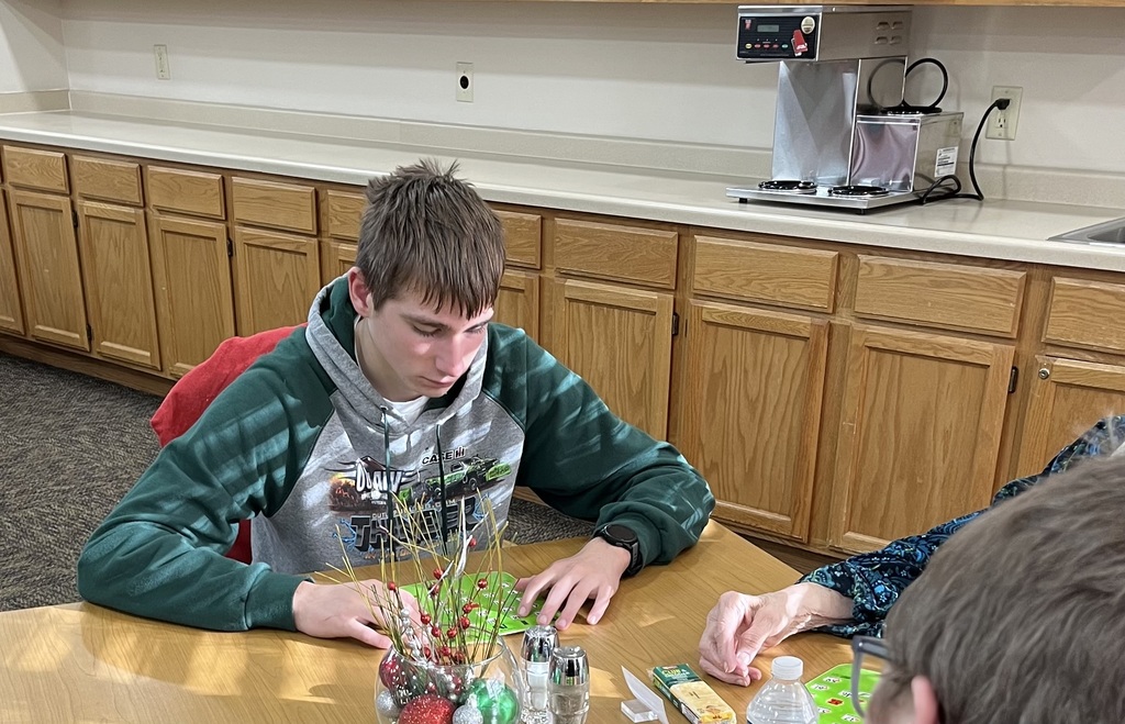 JAG Students Play BINGO with Linden View Residents A
