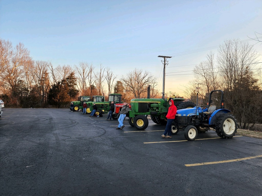 PHS FFA "Drive-Your-Tractor-to-School Day"