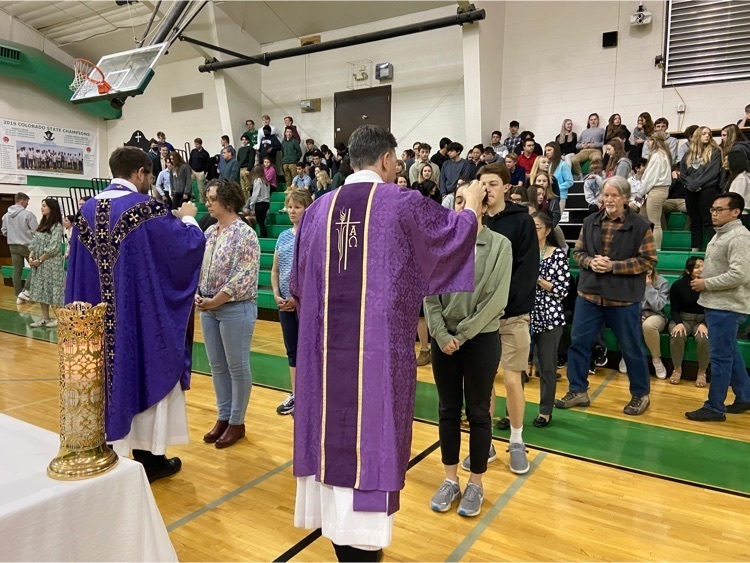 Ash Wednesday mass