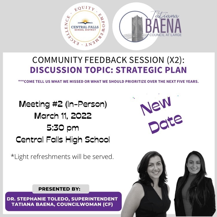 Community feedback session: Strategic Plan