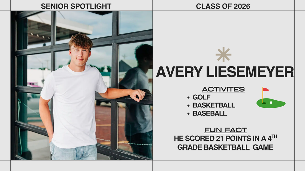 Senior Spotlight - Avery Liesemeyer