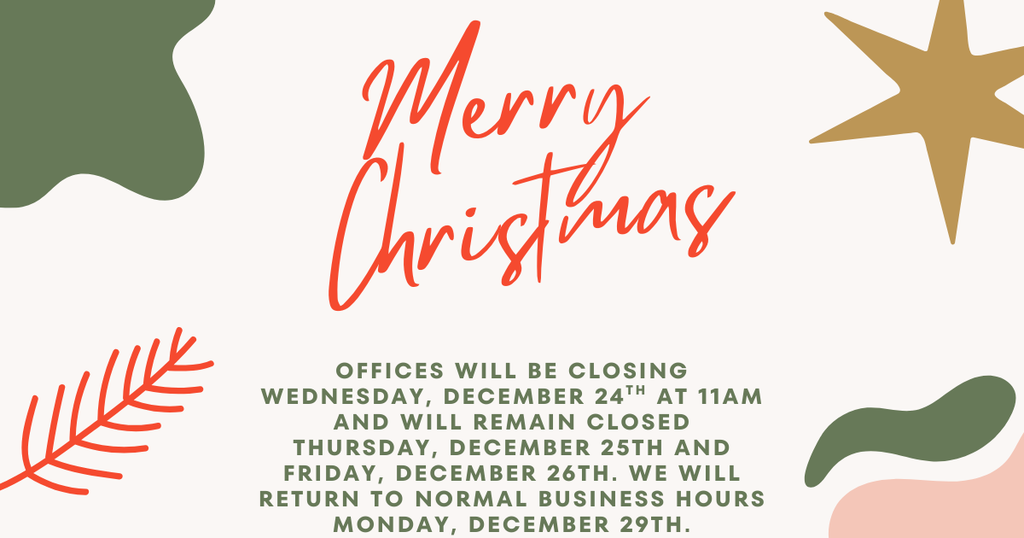 Holiday Hours