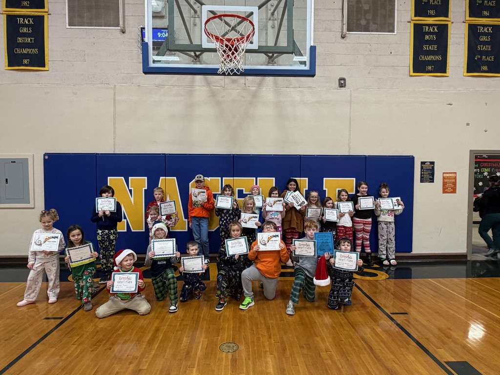 Elementary Students of the Month and POWER Ticket Winners