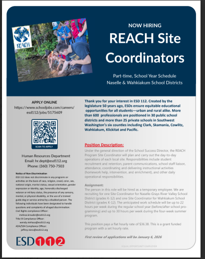 After School Program Positions