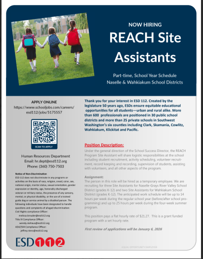 After School Program Positions