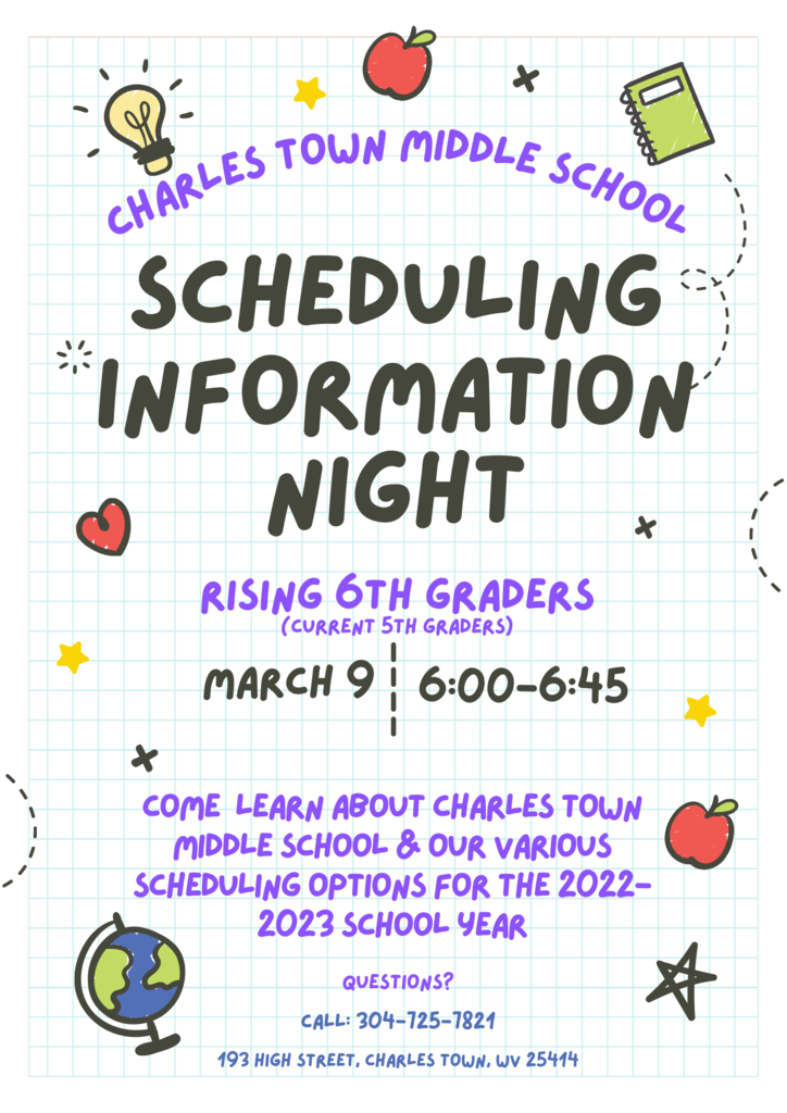 CTMS  Scheduling Night  3/9/2022 @ 6 PM