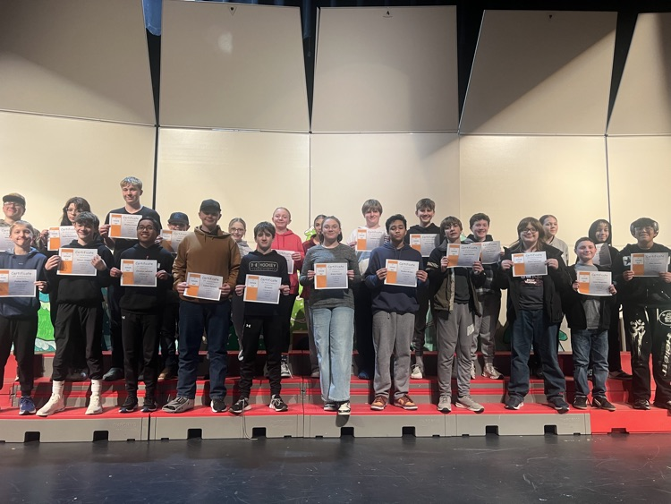 B Honor Roll Students