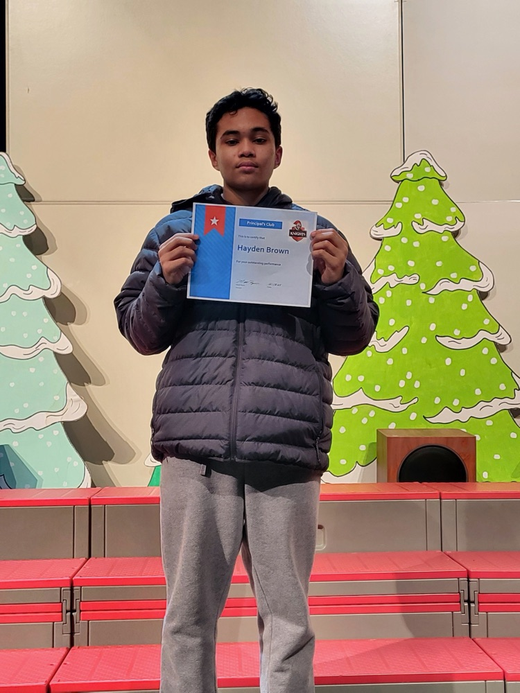 New Inductee to the Principal’s Club