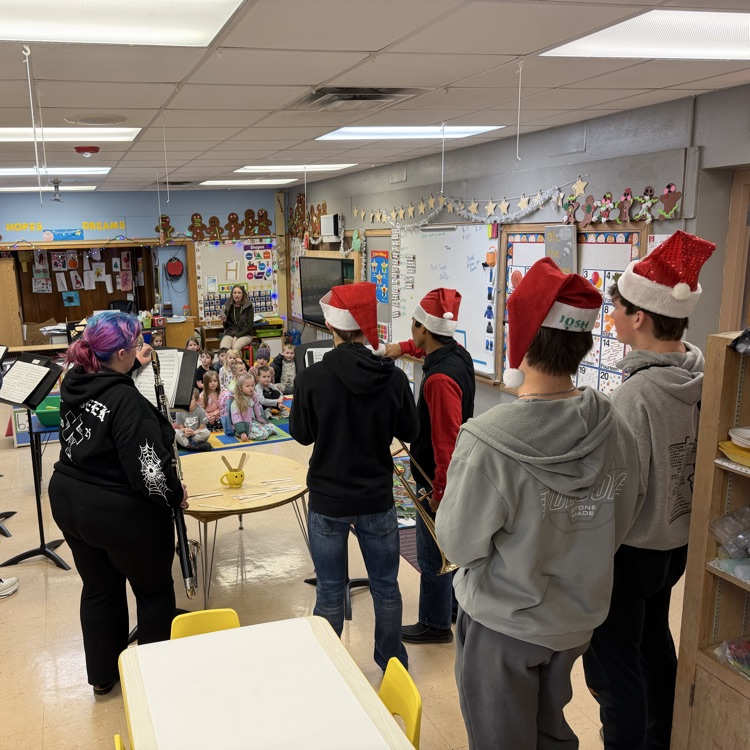 Band playing in preschool