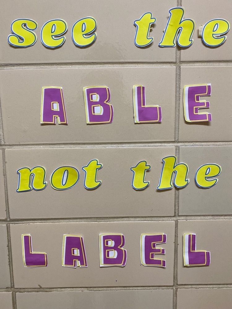 see the able not the label
