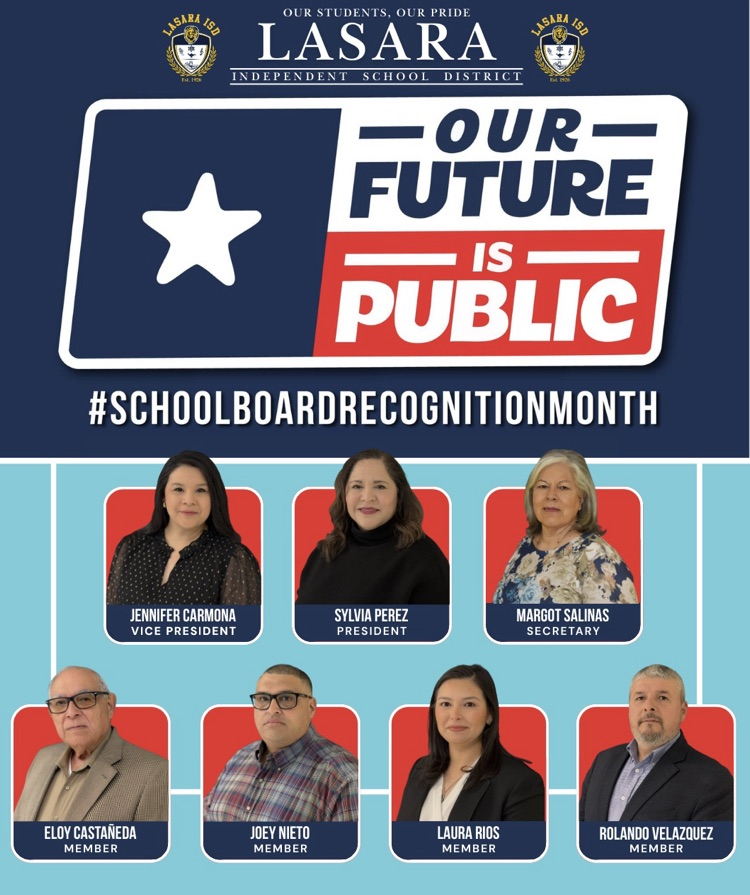 Lasara ISD School Board Recognition Month