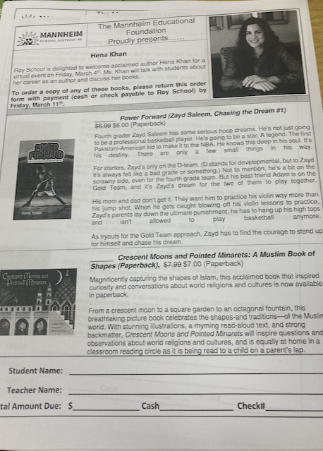 book order form