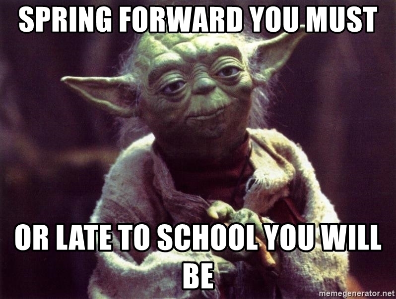 Yoda Late To School