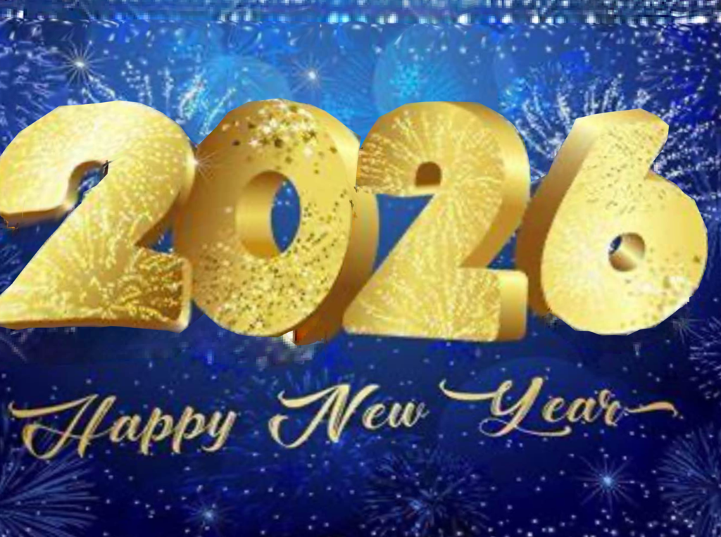 2026 happy new year banner