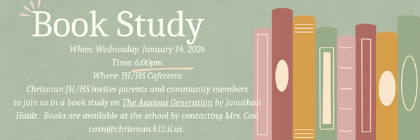 Book Study Announcement