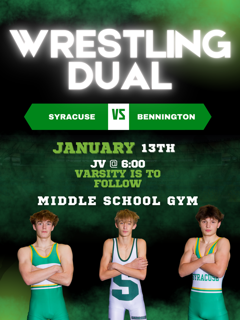 Wrestling Dual @ Home vs Bennington