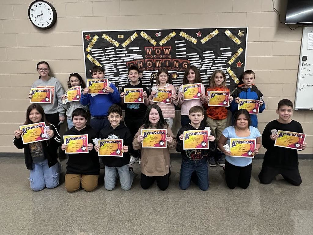 5th Perfect Attendance