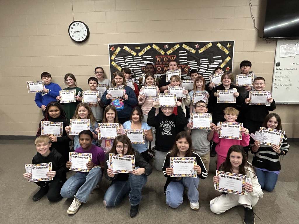 5th Grade Honor Roll