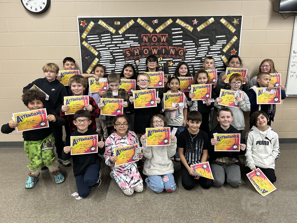 3rd Grade Perfect Attendance