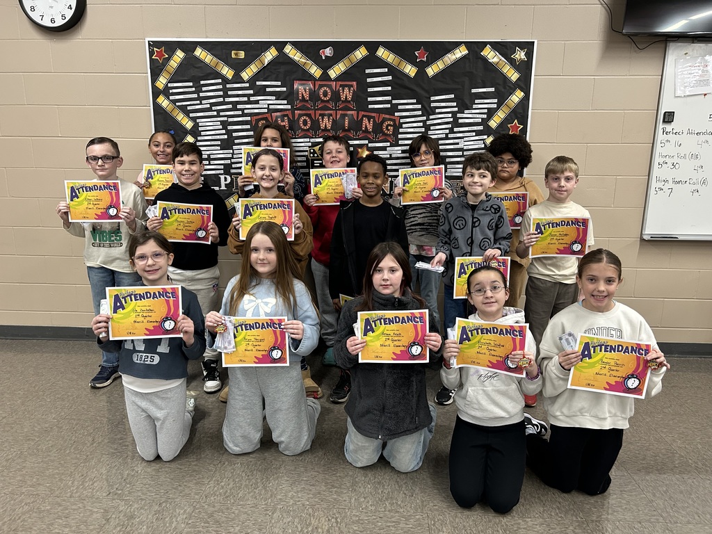 4th Grade Perfect Attendance