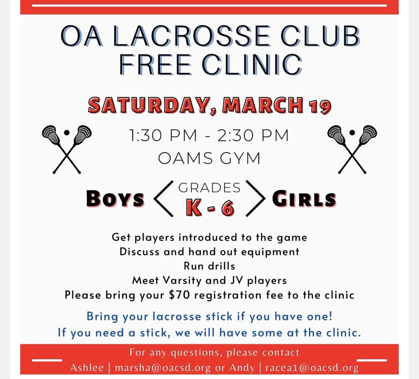 OA Lax Club Clinic
