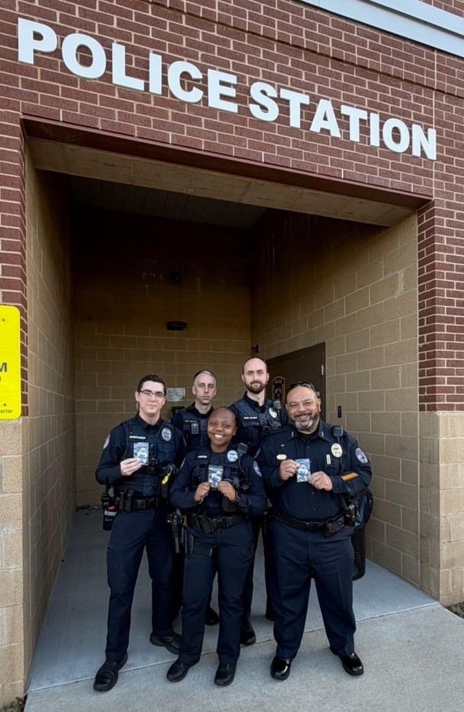 Police and keychain badges