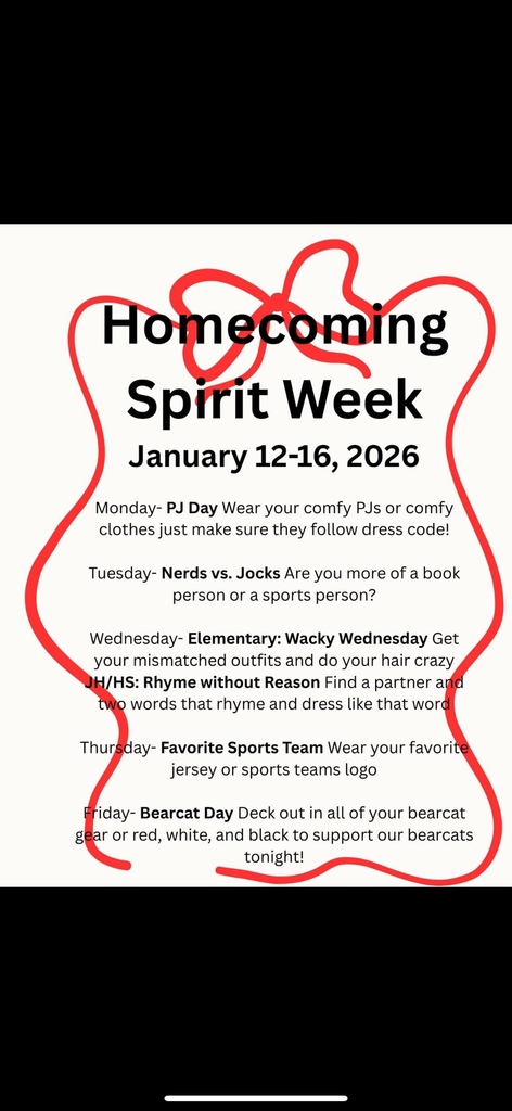 spirit week dress up days 