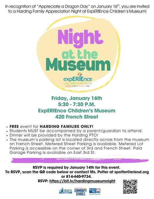 Night at the Museum Flyer.