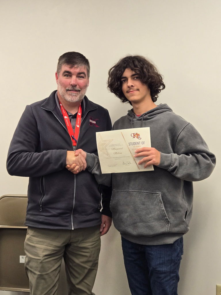 October Student of the Month!