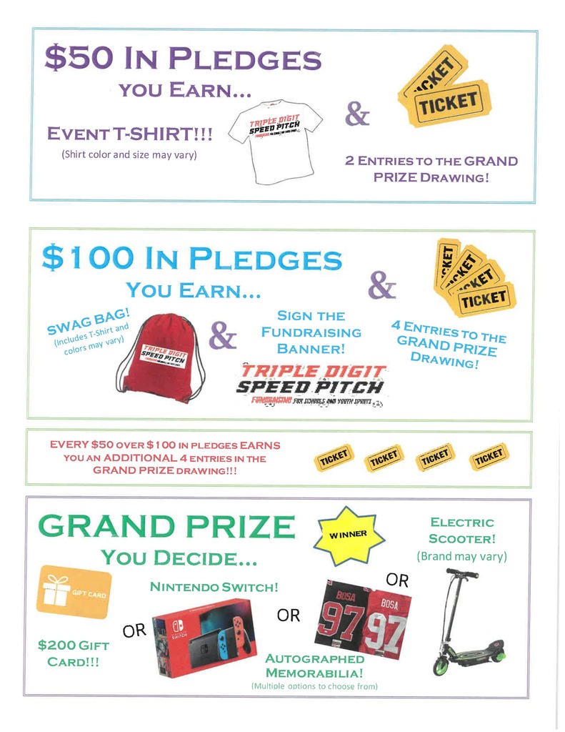 Triple Pitch Fundraiser