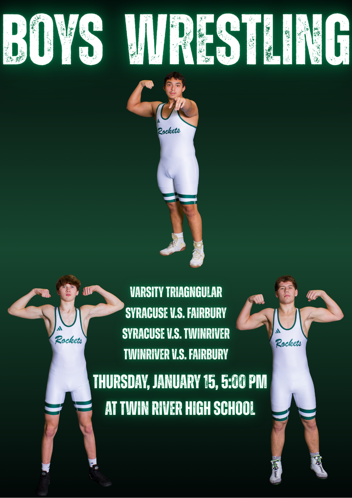 Boys Wrestling Triangular @ Twin River