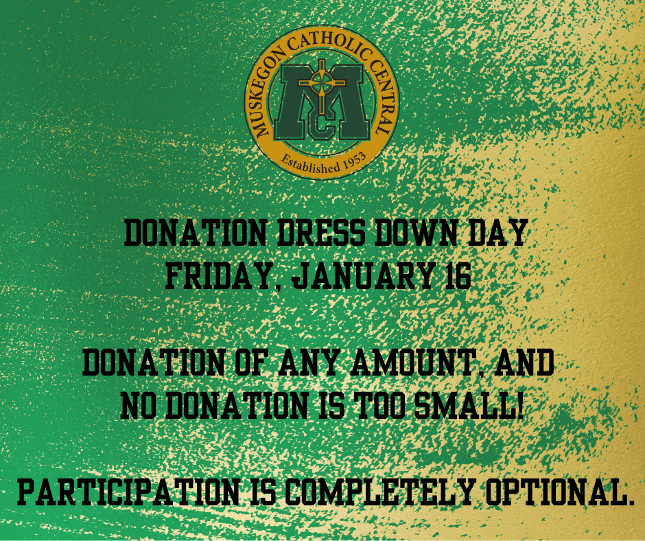 Donation dress down day
