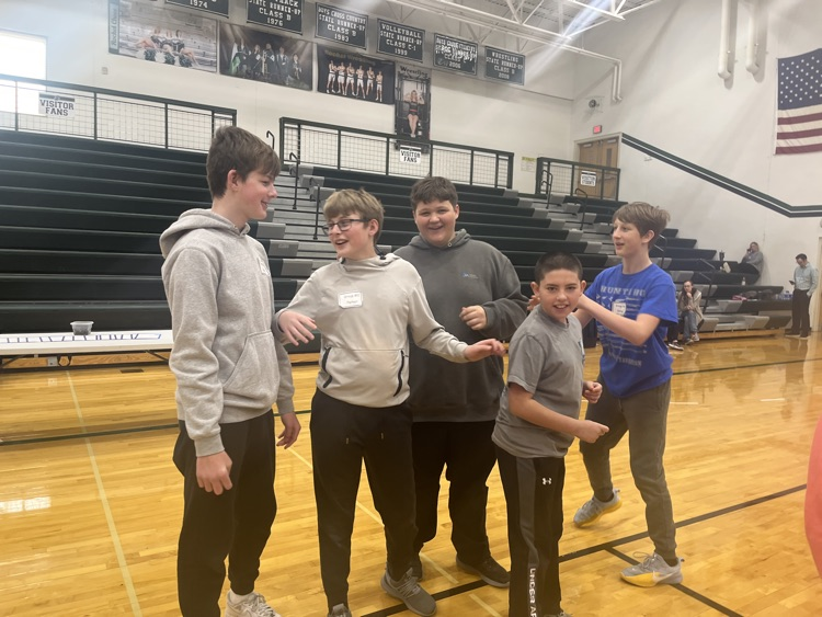 students engaging with each other 