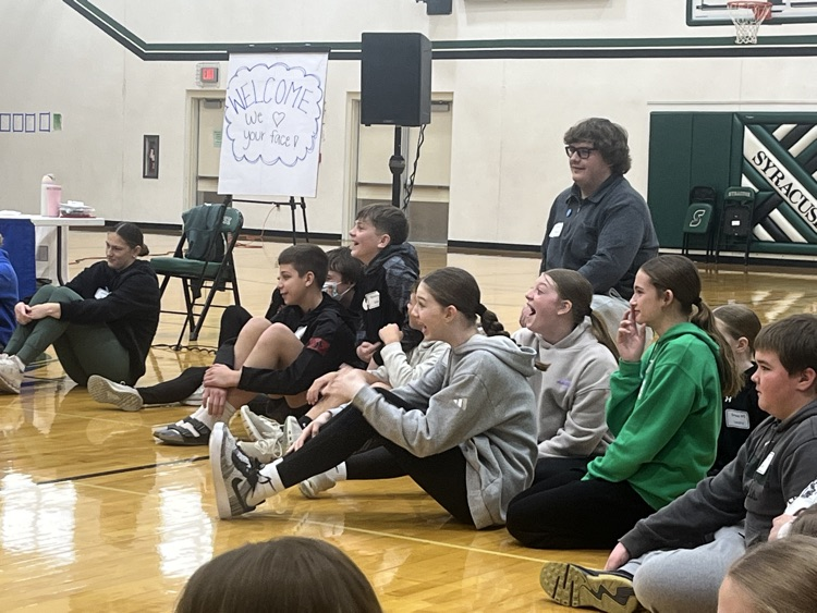 participating in a fun activity 