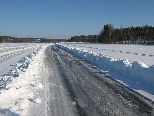 Icy road