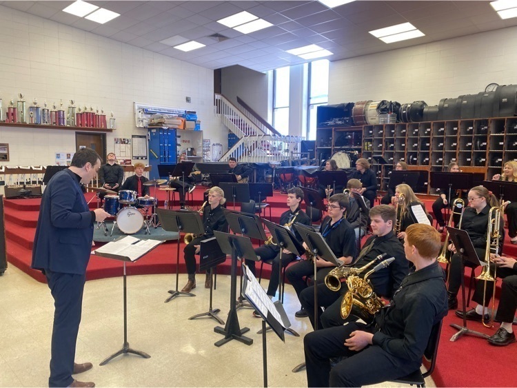 Highland Jazz Ensemble performing this past Saturday.