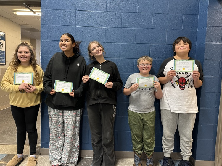 4-6th grade AR winners