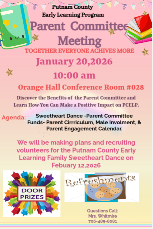 Parent Committe Meeting Flyer