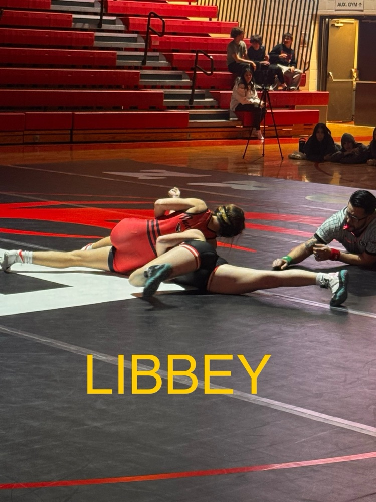 Libbey gets the pin against Elkhorn High