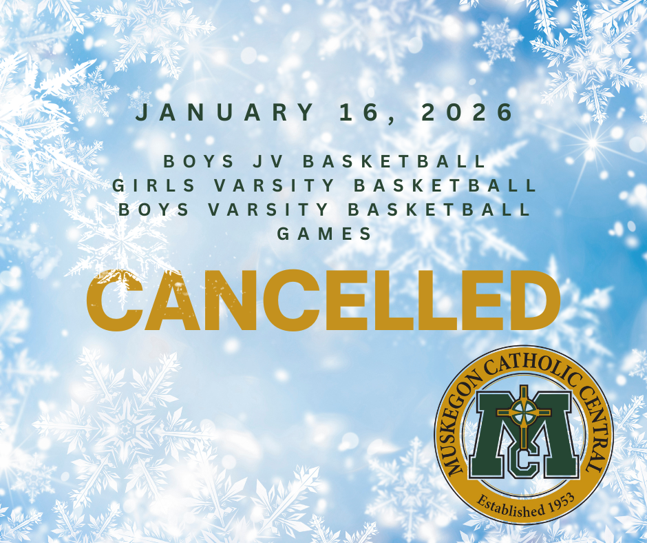 Basketball games cancelled 1/16/2026.