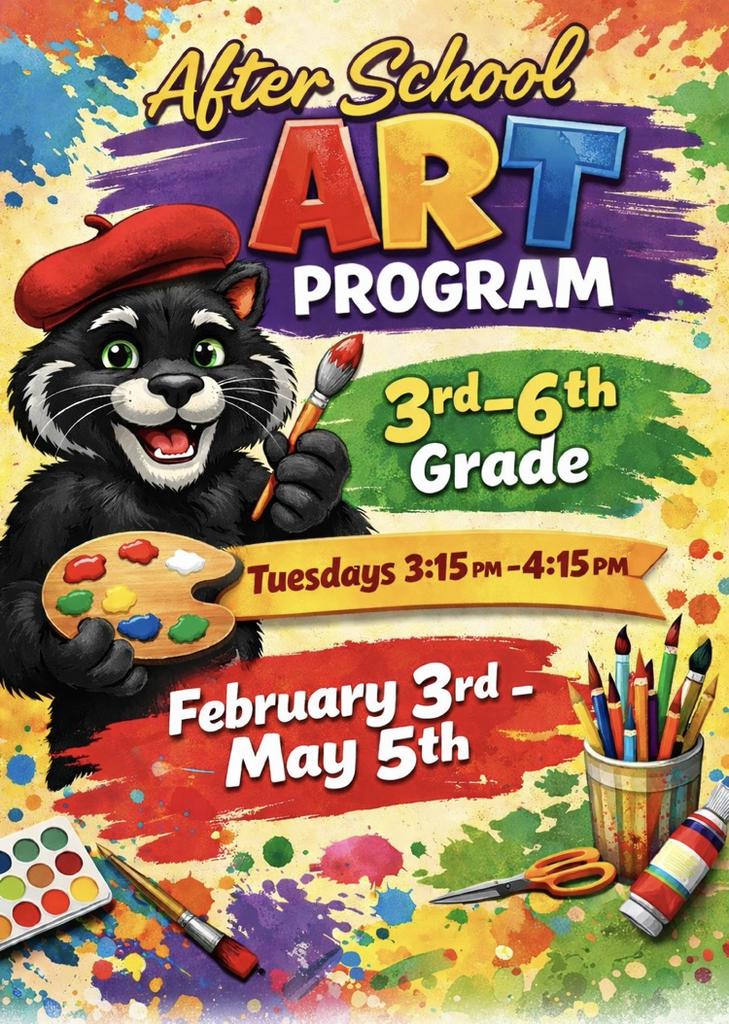 after school program to begin 2/3! 