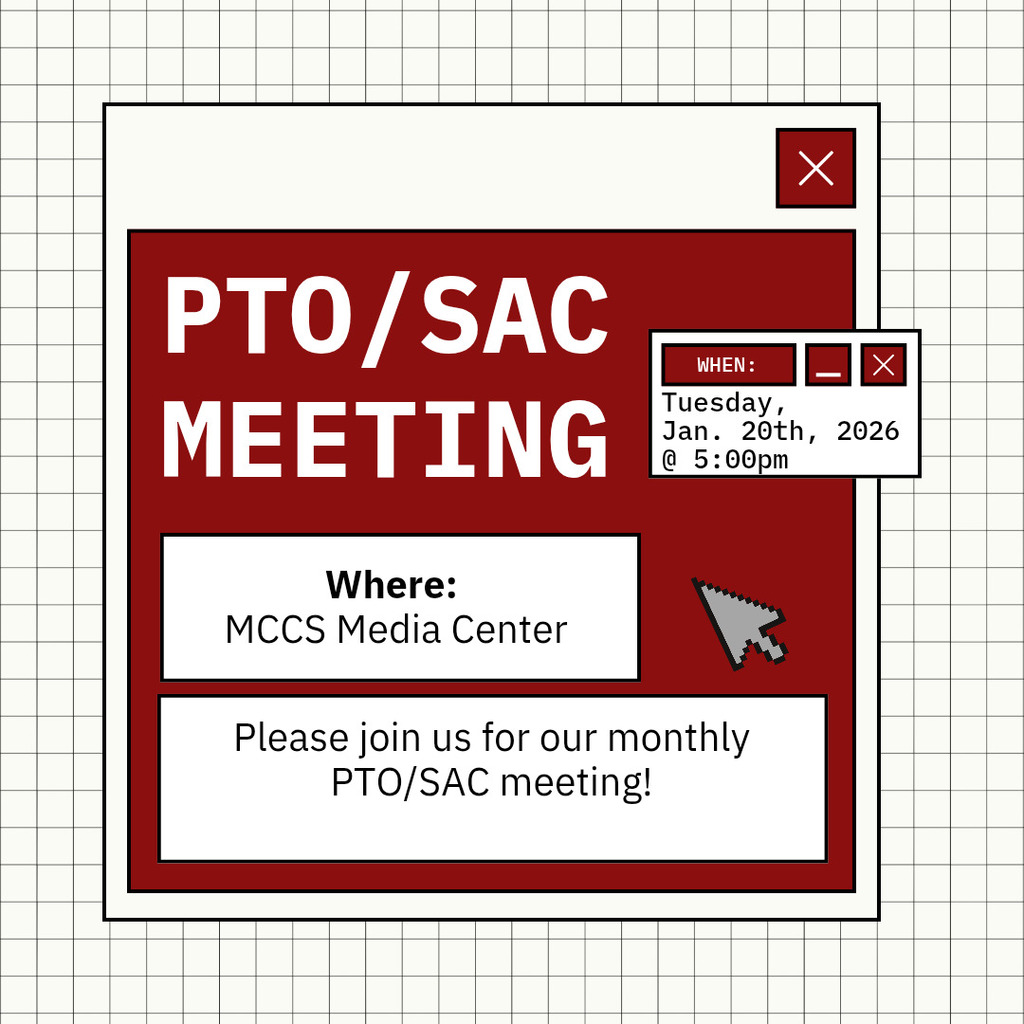 PTO/SAC meeting @ 5 in Media Center