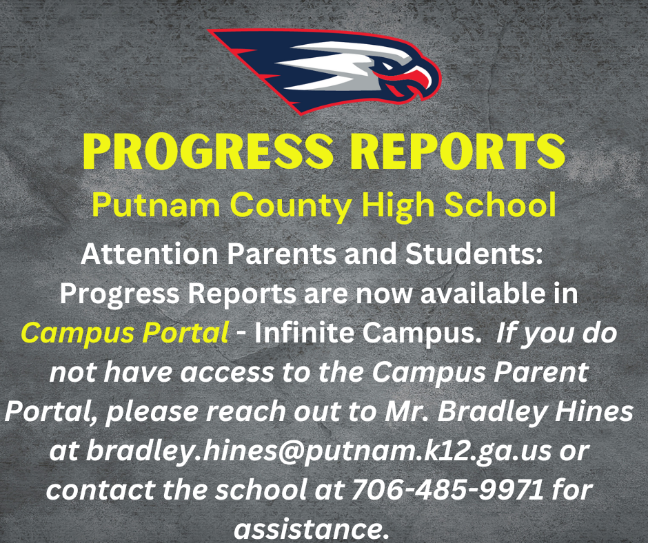 Progress Reports Available