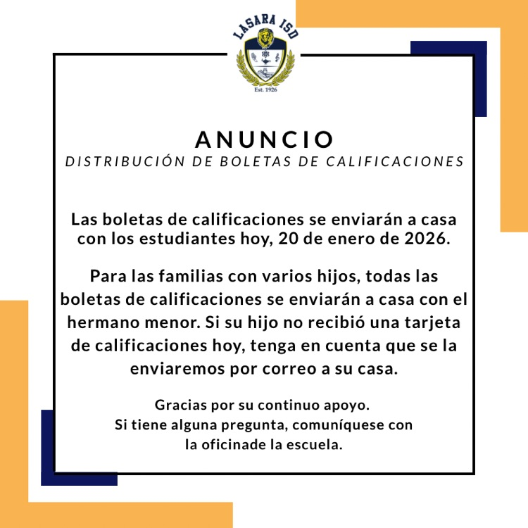 report cards in Spanish