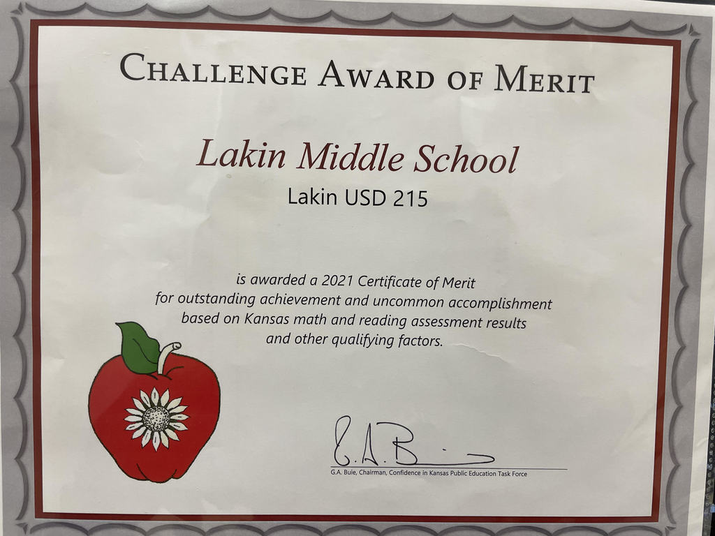 Challenge Award of Merit