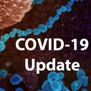 COVID-19 update graphic