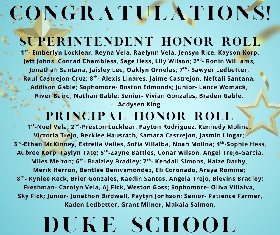 honor roll
