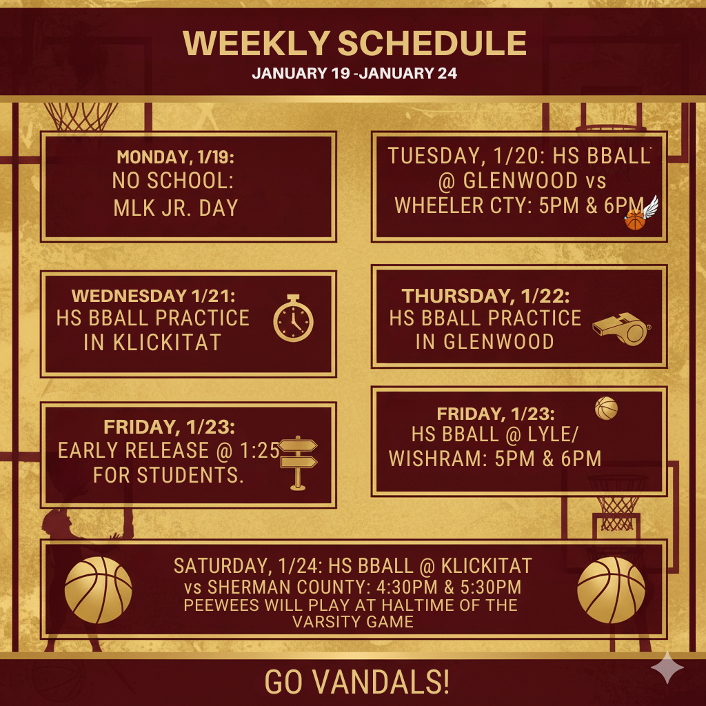 Weekly Schedule