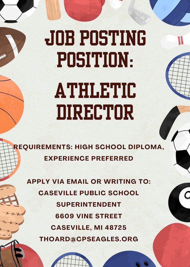Job Posting: Athletic Director